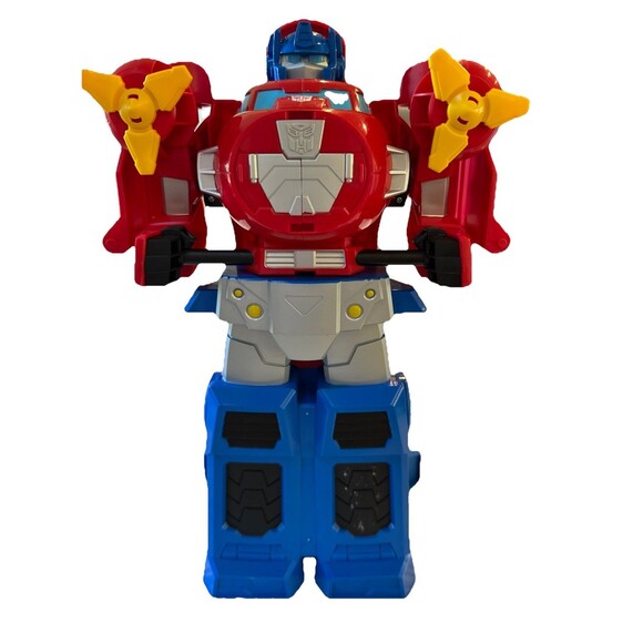 Transformers Optimus Prime Jumbo Jet Wing Racer (incomplete) - Picture 1 of 6